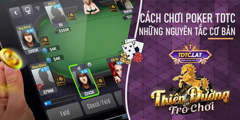 tdtc - thiên đường trò chơi hướng dẫn cách chơi poker đơn giản nhất