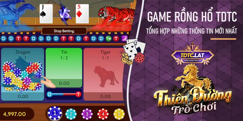 hướng dẫn chơi game rồng hổ trên nhà cái tdtc - thiên đường trò chơi