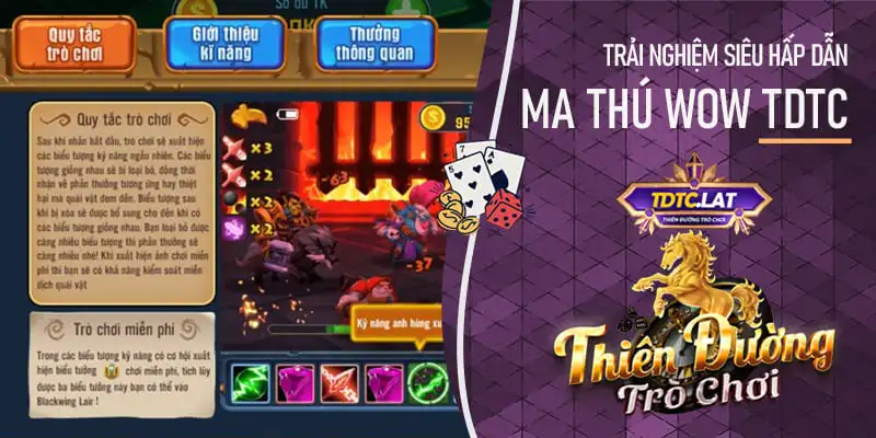 ma thú wow tdtc - thiên đường trò chơi